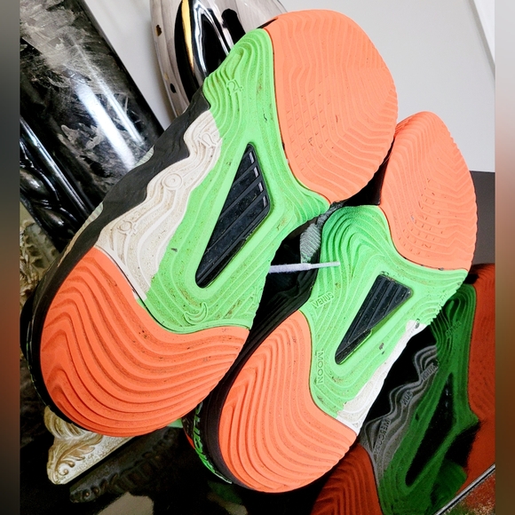 New Balance Kawhi 2 Goosebumps Leonard Black Green Orange Sneakers 13.5 Mens - Picture 5 of 16